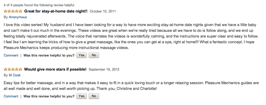 Foot Massage Video Reviews