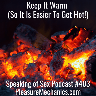 Keep It Warm, So It Is Easier To Get Hot